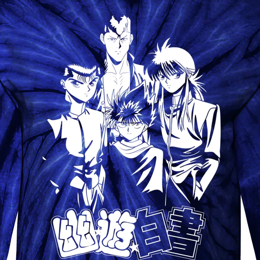 Yu Yu Hakusho Tie-Dye Long Sleeve Shirt