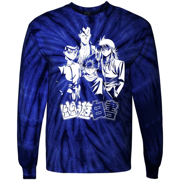 Yu Yu Hakusho Tie-Dye Long Sleeve Shirt