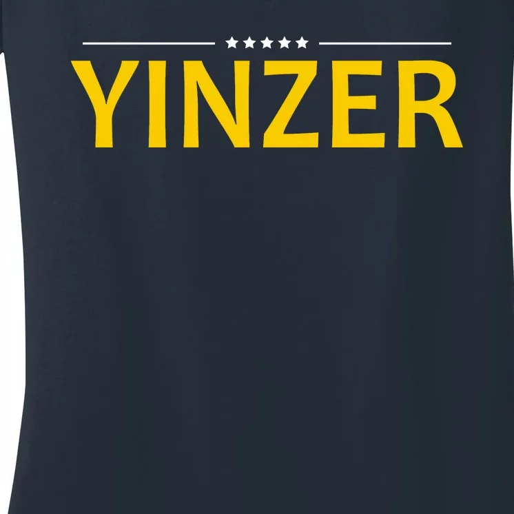 Pittsburgh Steelers Button Up V-Neck Performance Top - Yinzers in