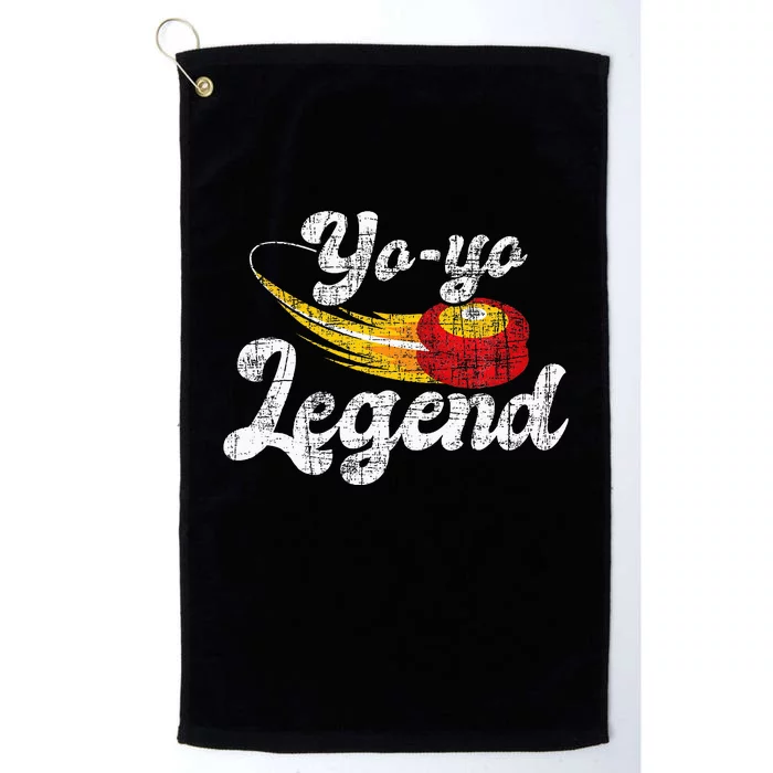 Yo Yo Legend Yoyo Master Tricks Competition Pastime Game Platinum Collection Golf Towel