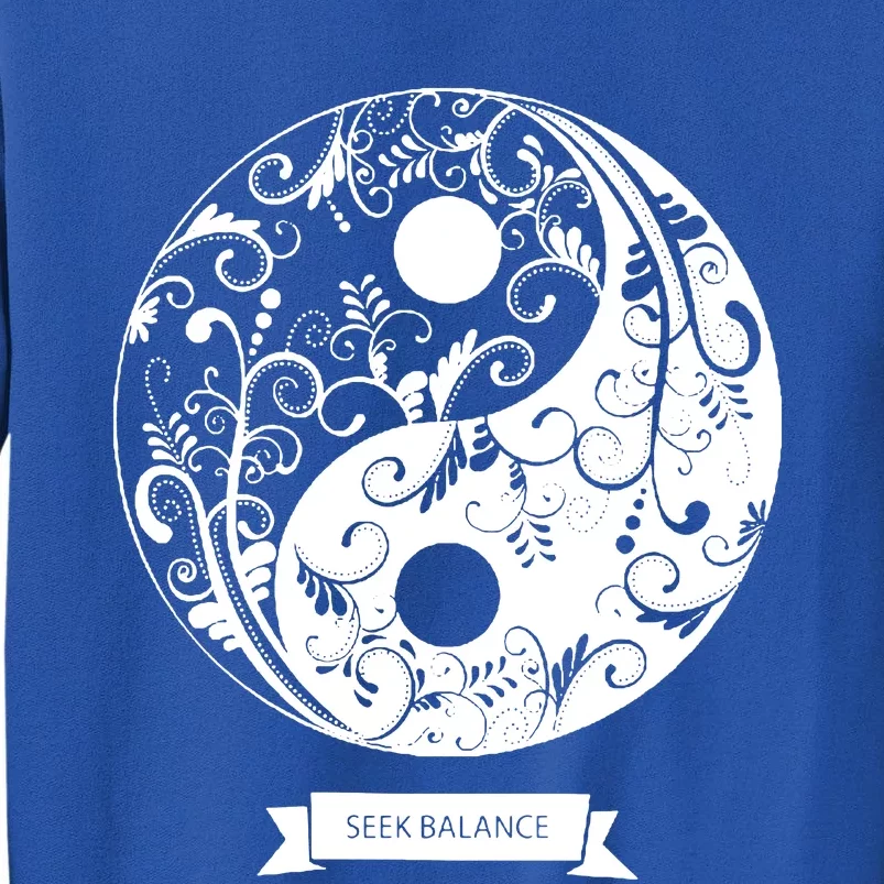 Yin Yang Mandala Tall Sweatshirt