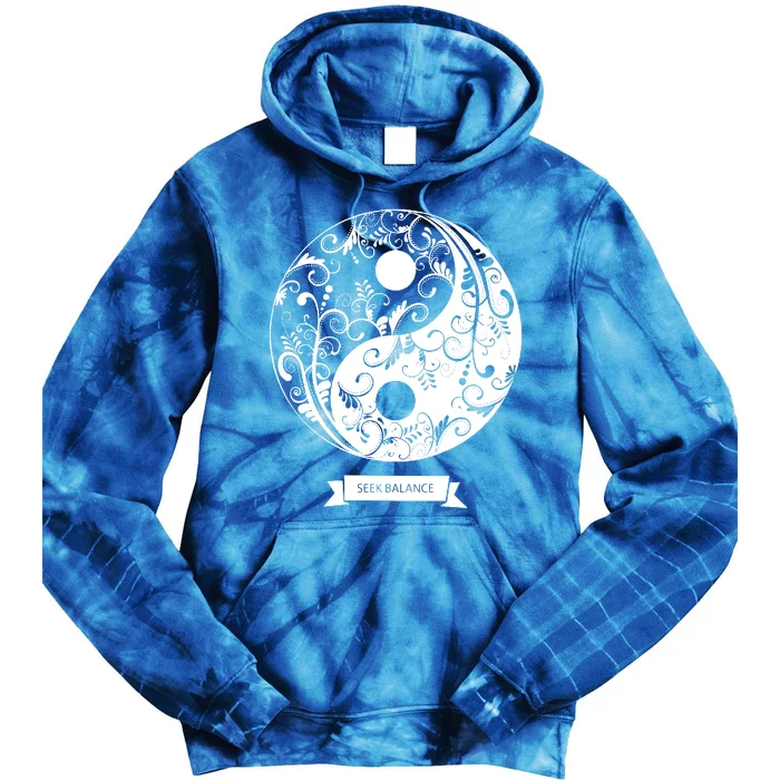 Yin Yang Mandala Tie Dye Hoodie