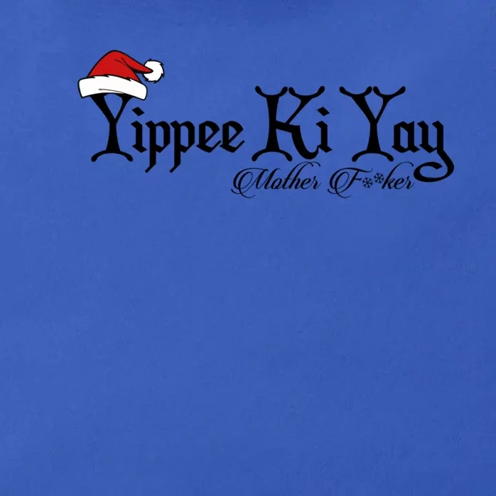 Yippee Yay Mother Fker Censored Funny Christmas Movie Gift Zip Tote Bag