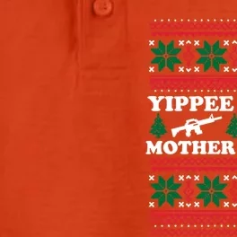 Yippee Yay Mother Fuker Funny Christmas Movie Design Gift Dry Zone Grid Performance Polo