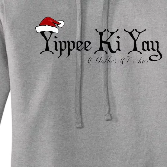 Yippee Yay Mother Fker Censored funny Christmas Movie Gift Women's Pullover Hoodie