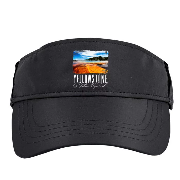 Yellowstone Yellowstone National Park Adult Drive Performance Visor