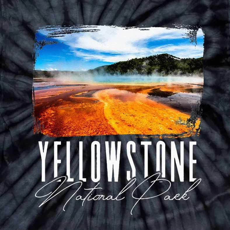 Yellowstone Yellowstone National Park Tie-Dye T-Shirt