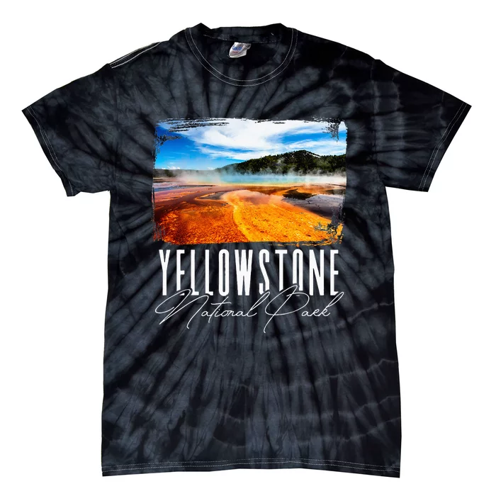 Yellowstone Yellowstone National Park Tie-Dye T-Shirt