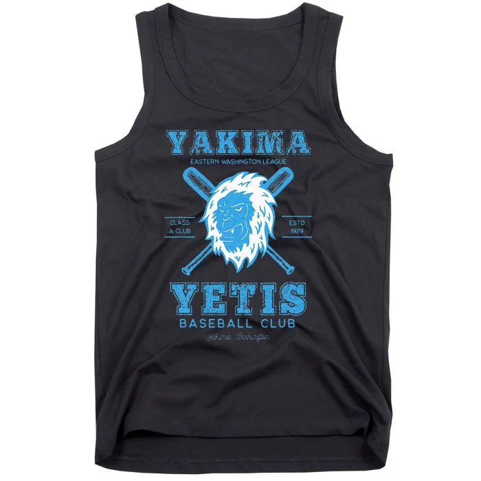 Yakima Yetis Retro Minor League Baseball Team Tank Top