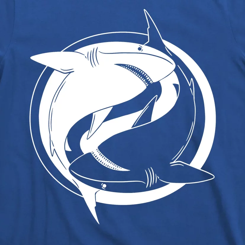 Ying Yang Shark T-Shirt