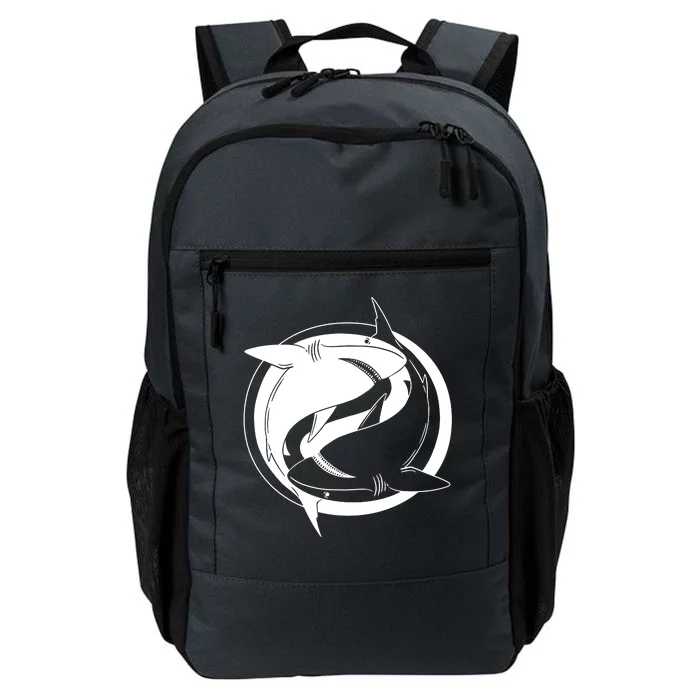 Ying Yang Shark Daily Commute Backpack