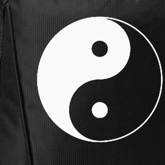 Yin Yang Symbol Taoism Chinese East Asian Philosophy City Backpack