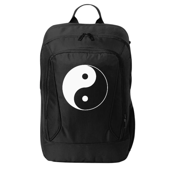 Yin Yang Symbol Taoism Chinese East Asian Philosophy City Backpack