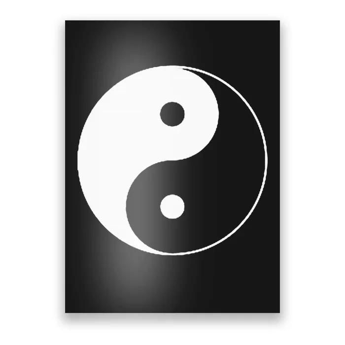 Yin Yang Symbol Taoism Chinese East Asian Philosophy Poster