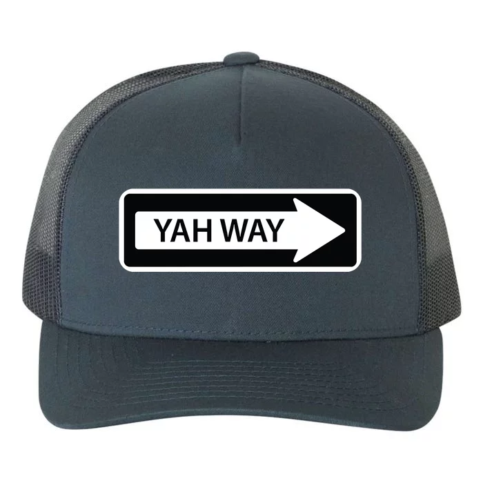 YahLives Yah Way Christian Yupoong Adult 5-Panel Trucker Hat