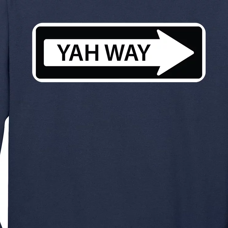 YahLives Yah Way Christian Tall Long Sleeve T-Shirt