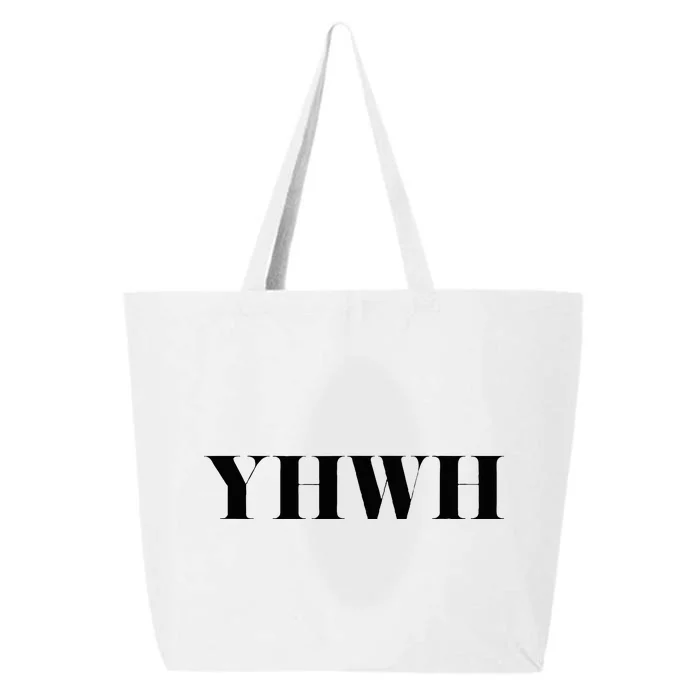 Yahweh YHWH Worship Merch 25L Jumbo Tote