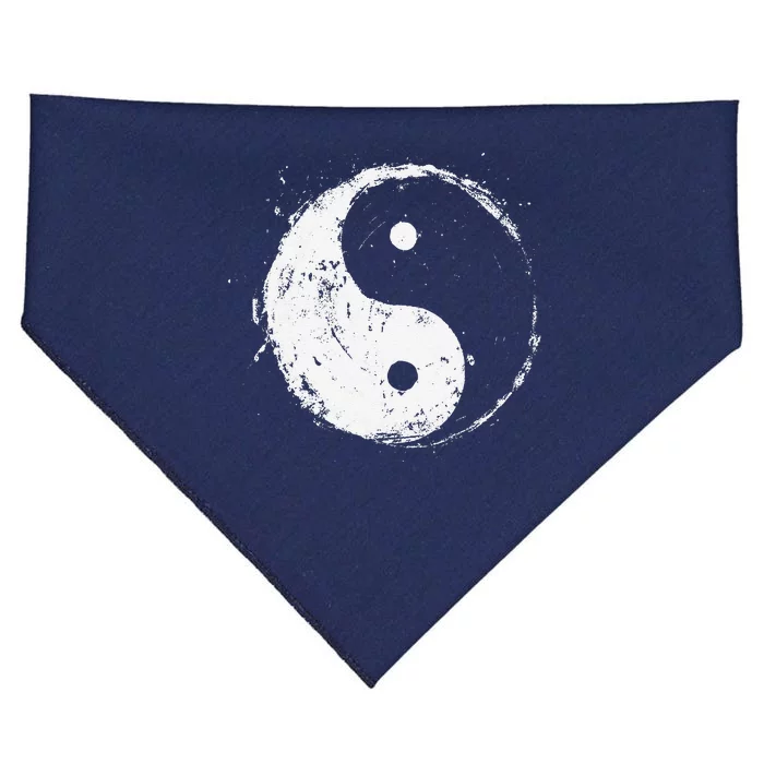 Yin Yang USA-Made Doggie Bandana