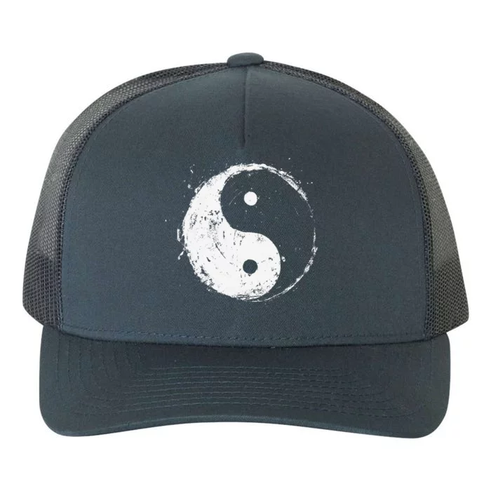 Yin Yang Yupoong Adult 5-Panel Trucker Hat