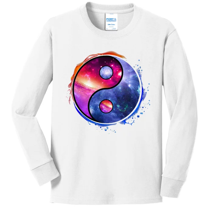 Yin Yang Kids Long Sleeve Shirt