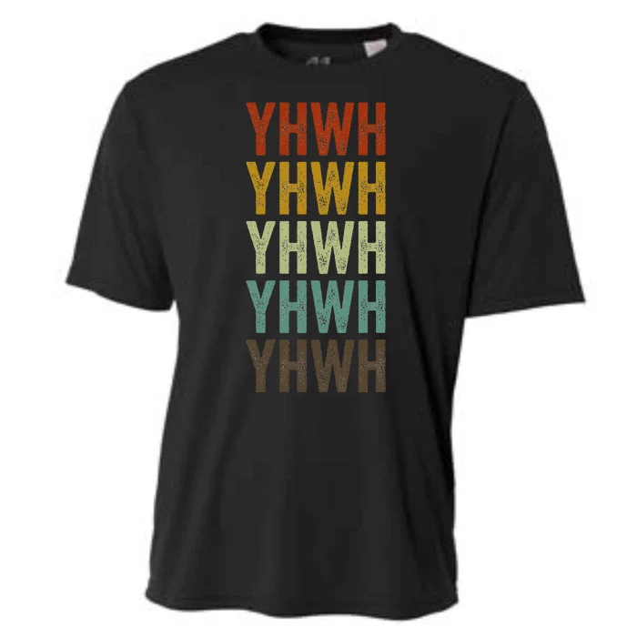 Yhwh Yhwh Yahweh Hebrew Cooling Performance Crew T-Shirt