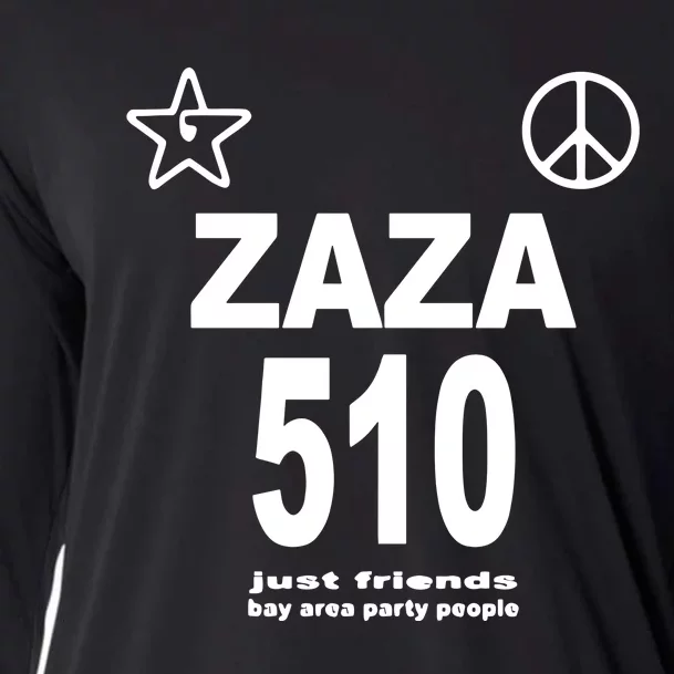 Zaza 510 Just Friends Bay Area Party People Cooling Performance Long Sleeve Crew