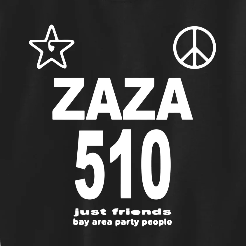 Zaza 510 Just Friends Bay Area Party People Kids Sweatshirt