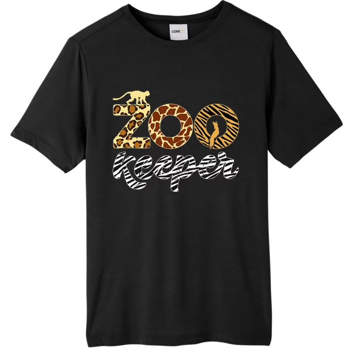 Zookeeper African Animal Zebra Leopard Print Savanna Life ChromaSoft Performance T-Shirt