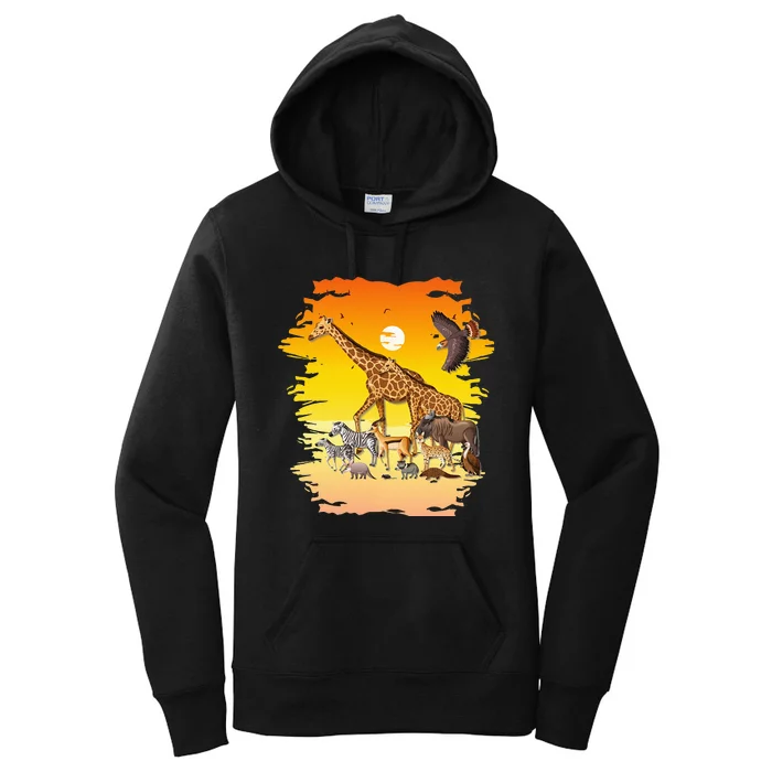 Zookeeper Africans Animal Jungle Safari Zoo Keeper Women's Pullover Hoodie