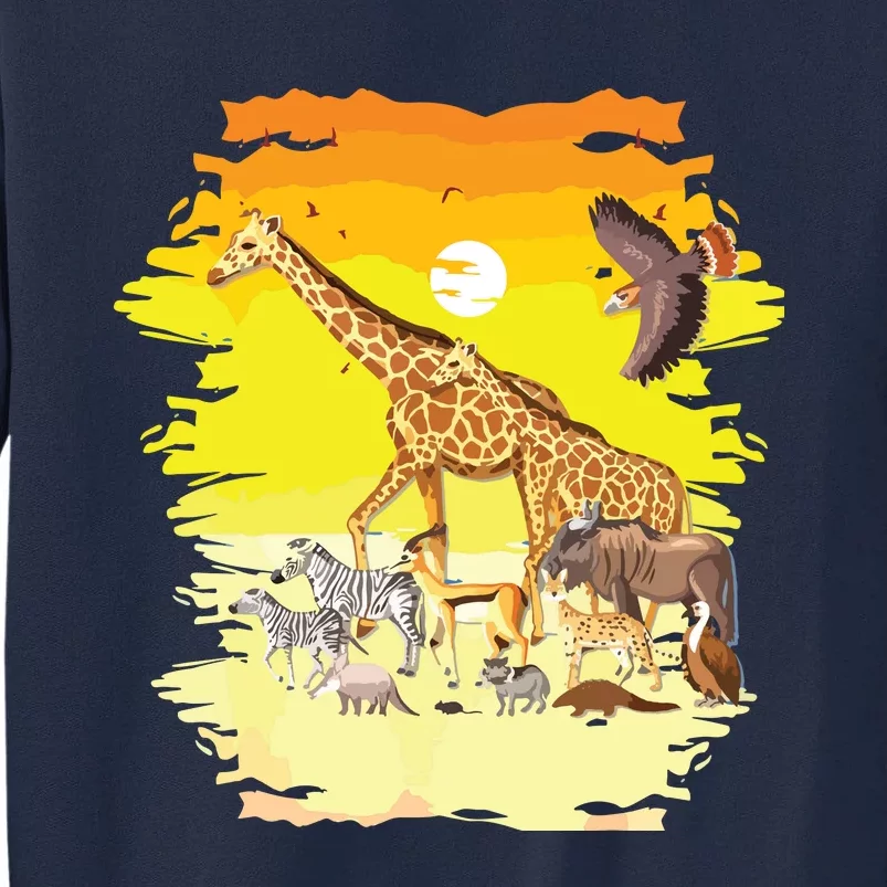 Zookeeper Africans Animal Jungle Safari Zoo Keeper Tall Sweatshirt