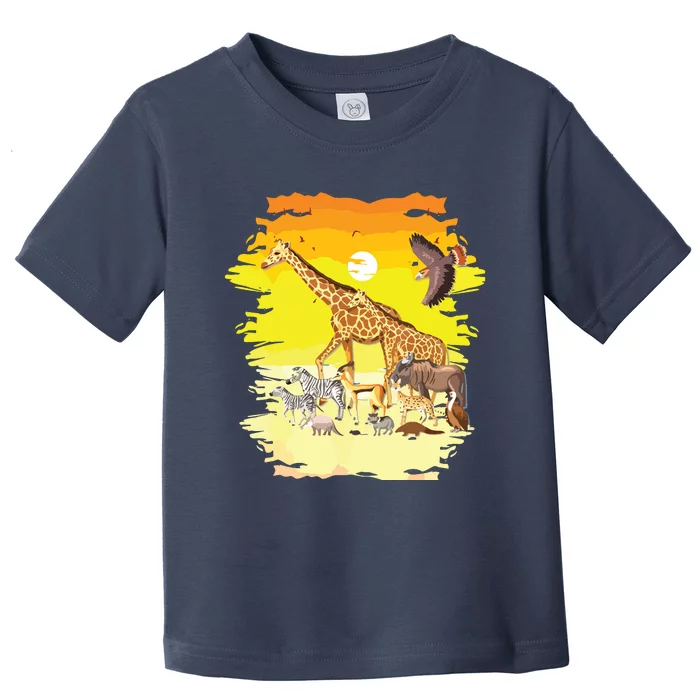 Zookeeper Africans Animal Jungle Safari Zoo Keeper Toddler T-Shirt