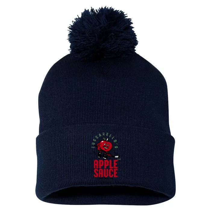 Zuccarello's Applesauce Assist Record Hockey Tribute Pom Pom 12in Knit Beanie