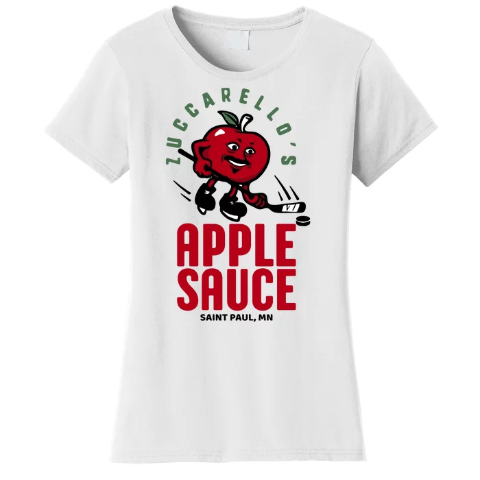 Zuccarello's Applesauce Assist Record Hockey Tribute Women's T-Shirt