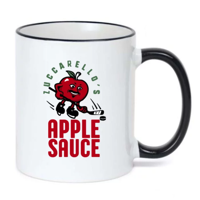 Zuccarello Applesauce Hockey Black Color Changing Mug