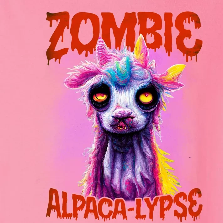 Zombie Alpaca Lypse Halloween Llama Spooky Costumes Graphic Plus Size Toddler Long Sleeve Shirt