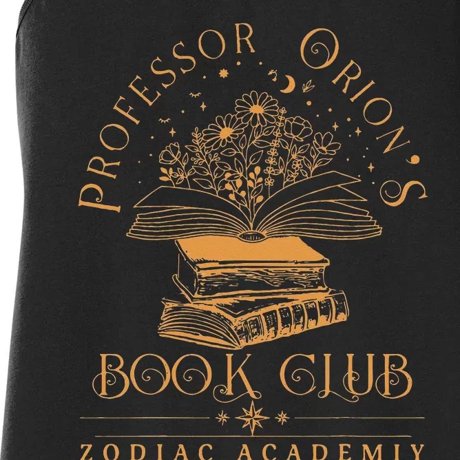 Zodiac Academy Professor Orions Book Club Book Nerd S Women's Racerback Tank