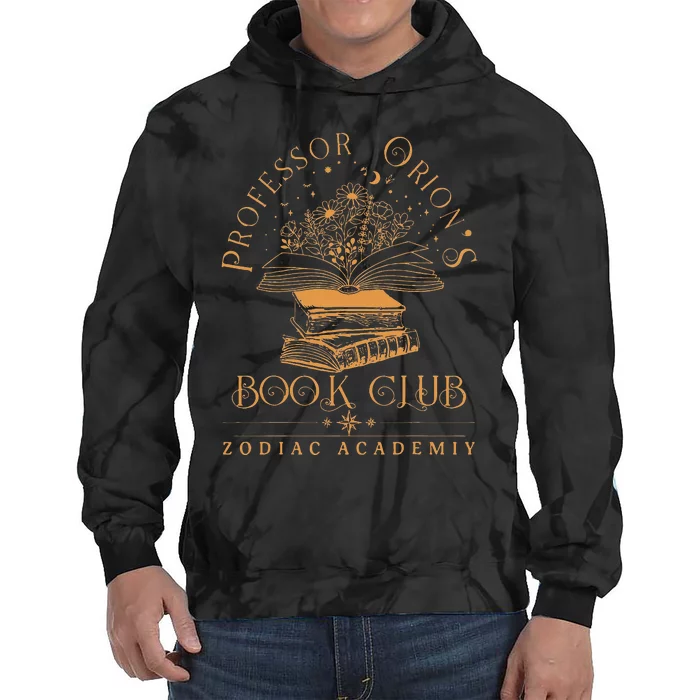 Zodiac Academy Professor Orions Book Club Book Nerd S Tie Dye Hoodie