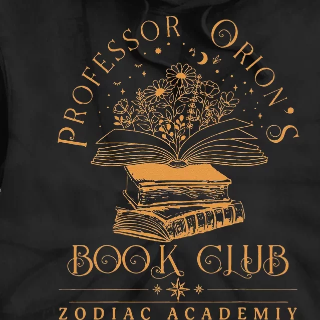 Zodiac Academy Professor Orions Book Club Book Nerd S Tie Dye Hoodie