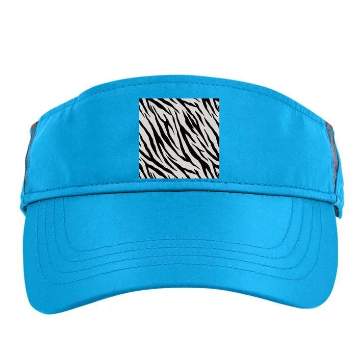 Zebra Animal Print Adult Drive Performance Visor