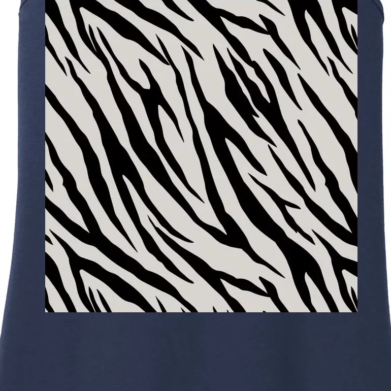 Zebra Animal Print Ladies Essential Tank