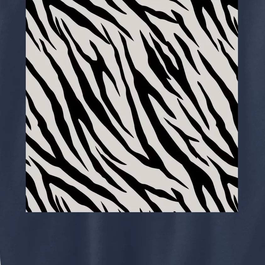 Zebra Animal Print Kids Sweatshirt