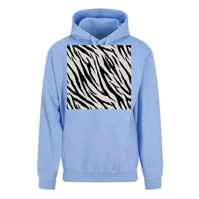 Zebra Animal Print Unisex Surf Hoodie