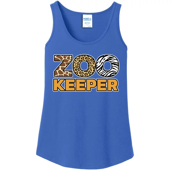 Zookeeper African Savanna Gift Ladies Essential Tank