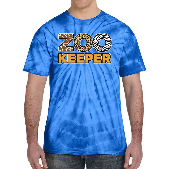 Zookeeper African Savanna Gift Tie-Dye T-Shirt