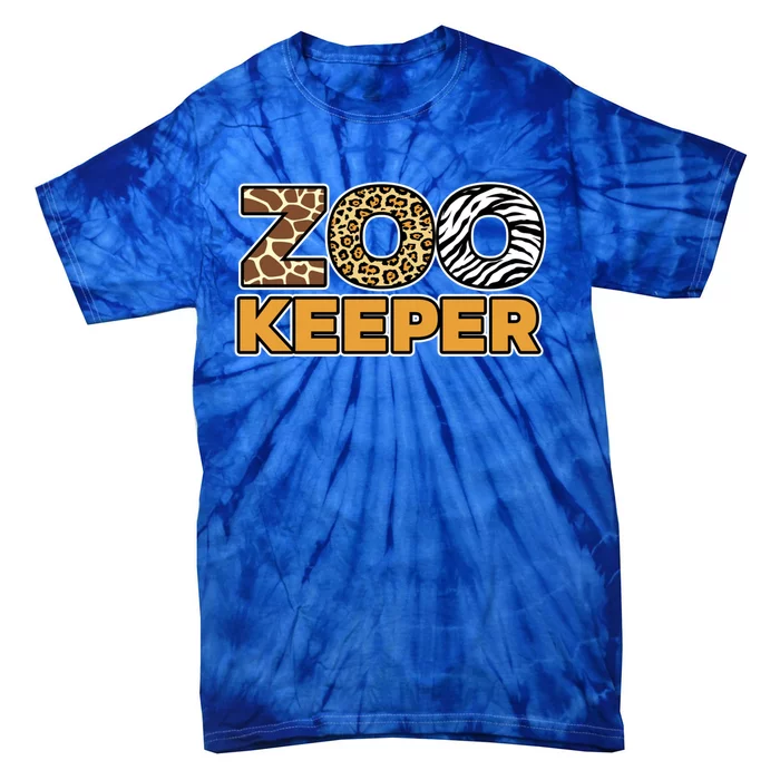 Zookeeper African Savanna Gift Tie-Dye T-Shirt