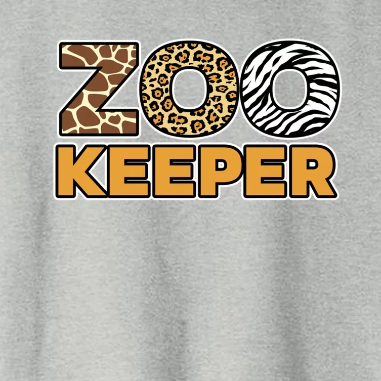 Zookeeper African Savanna Gift Women's Crop Top Tee