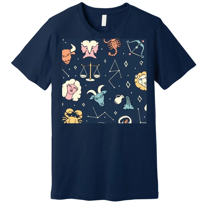 Zodiac Astrology Signs Premium T-Shirt