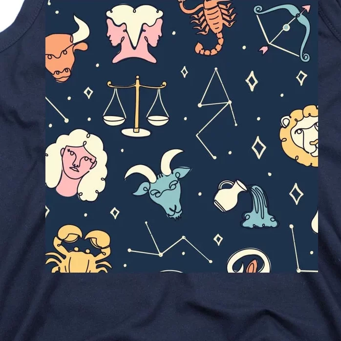 Zodiac Astrology Signs Tank Top