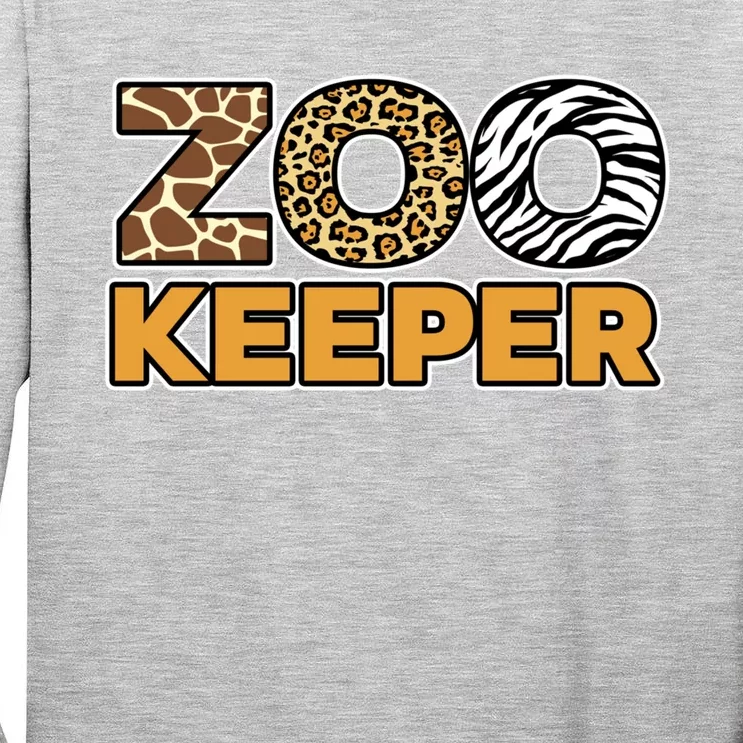 Zookeeper African Savanna Tall Long Sleeve T-Shirt