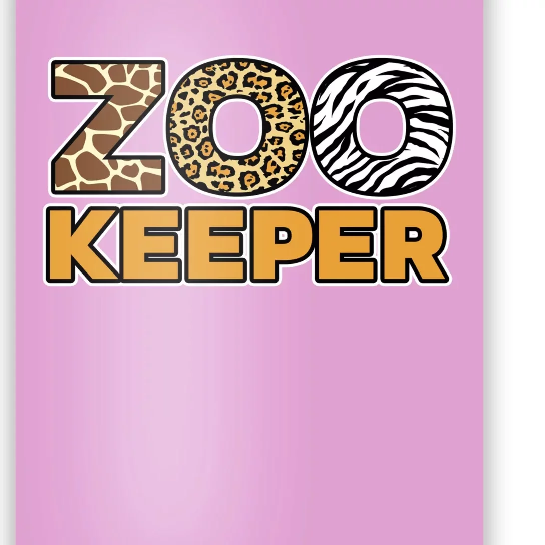 Zookeeper African Savanna Poster